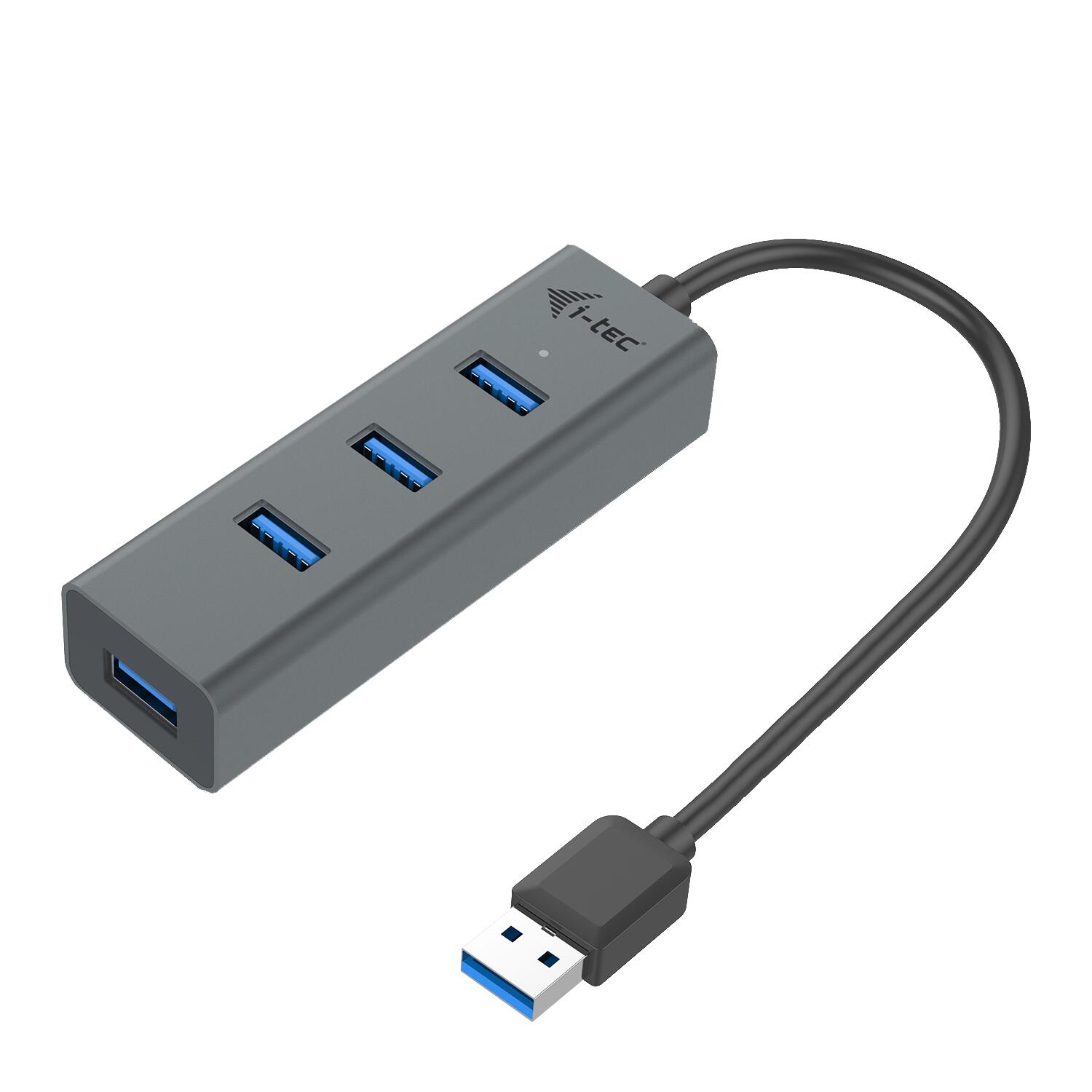 I-TEC USB-A Metal Hub 4 Port U3HUBMETAL403