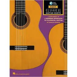 Easy Classical Guitar Duets: Book/Online Audio, Sachbücher von C. Duncan