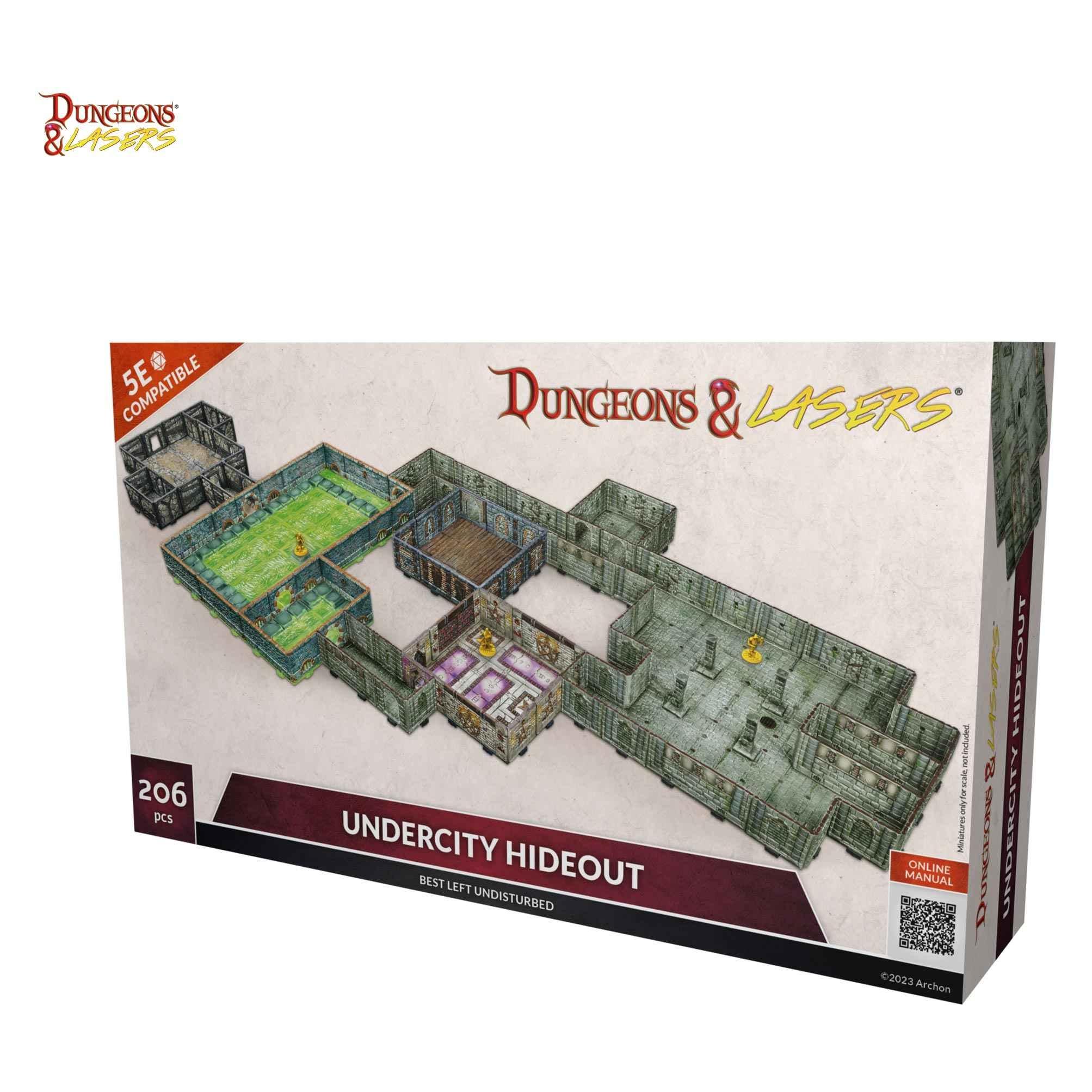 Archon Studio Dungeons & Lasers Starter Set: UNDERCITY HIDEOUT (Kunststoff) (DNL0077)