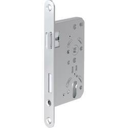 Basi 9810-6521 Einsteck-Zimmertürschloss Silber