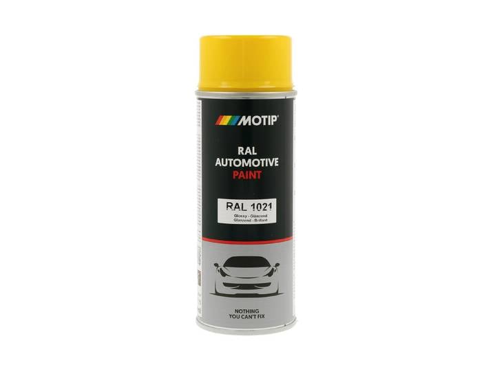 Motip Autospray Automotive Ral 1021 Glänzend 400ml