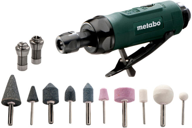 Meuleuse droite à air comprimé DG 25 Set metabo, Coffret (604116500)