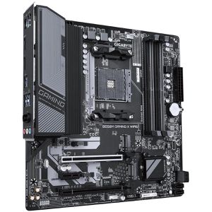 Gigabyte Mainboard B550M GAMING X WIFI6, B550M GAMING X WIFI6, Micro-ATX, 4x DDR4 DIMM, USB 3.0, Sockel AM4
