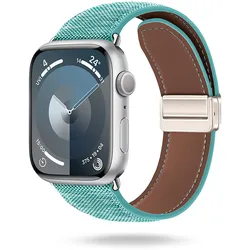 ONEFLOW Denim Loop Apple Watch 10 (42mm) Armband Jeans Look