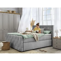Boxspringbett SANSIBAR KATTEGAT - Bezug: Stoff