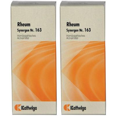 Synergon Komplex 163 Rheum Tropfen 2x 2x50 ml