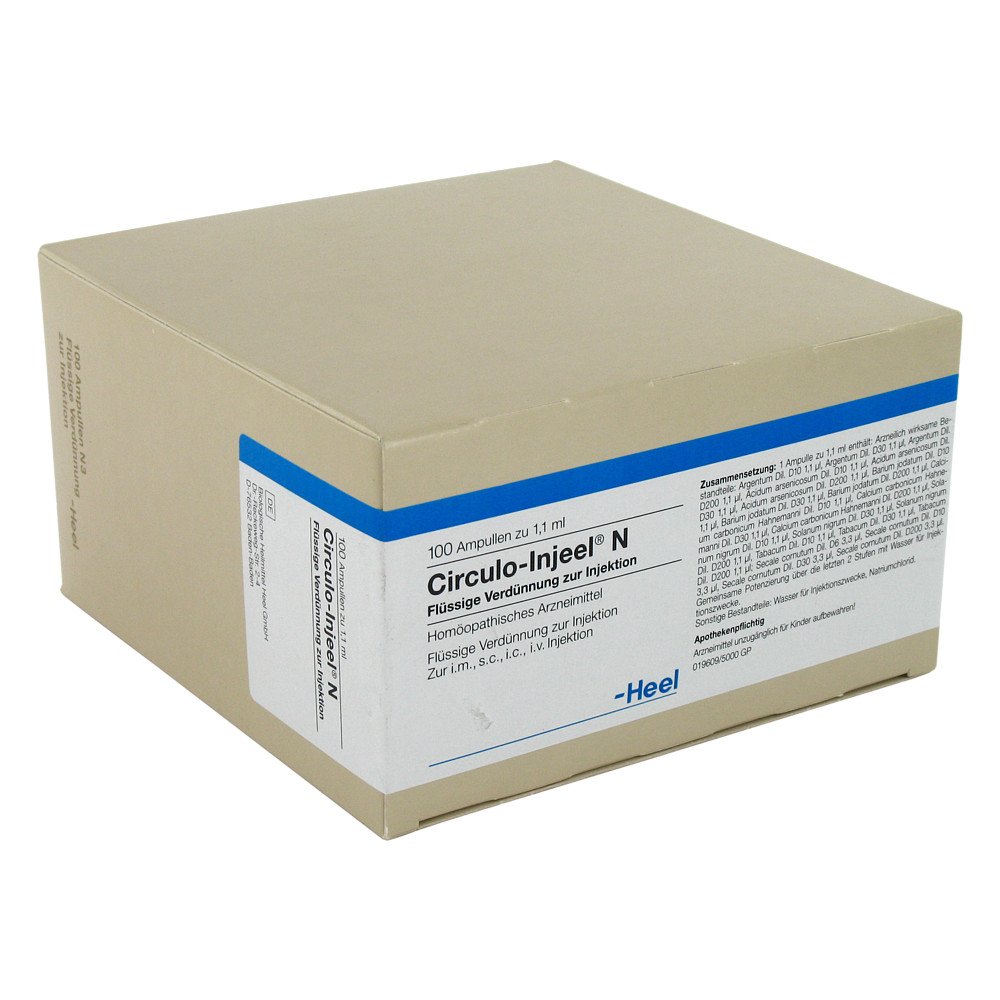 Biologische Heilmittel Heel GmbH Circulo Injeel N Ampullen 01675119