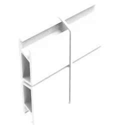 OSMO Alu-CLADDING Rhombus B Verbinder Weiß