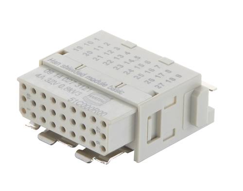 HARTING 09140273121 Einzelmodul 27 Crimpen 1St.