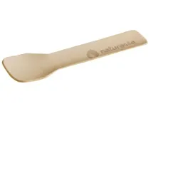 Natureko Eislöffel braun aus Papier 95 mm  Karton (3.000 Stück)