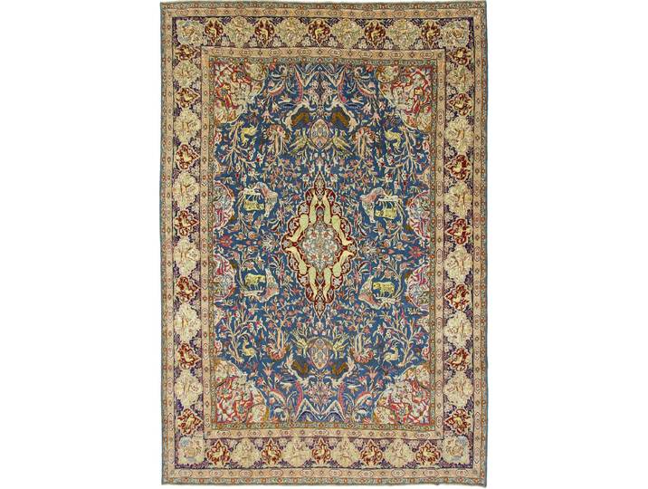 Kerman Patina Teppich 261x383 Handgeknüpft Orientteppich Perserteppich Wolle