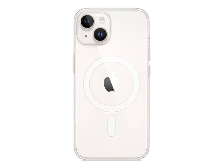 Apple Coque transparente avec MagSafe pour iPhone 14, Housse, Apple, iPhone 14, 15,5 cm (6.1'), Transparent MW5Q3ZM/A