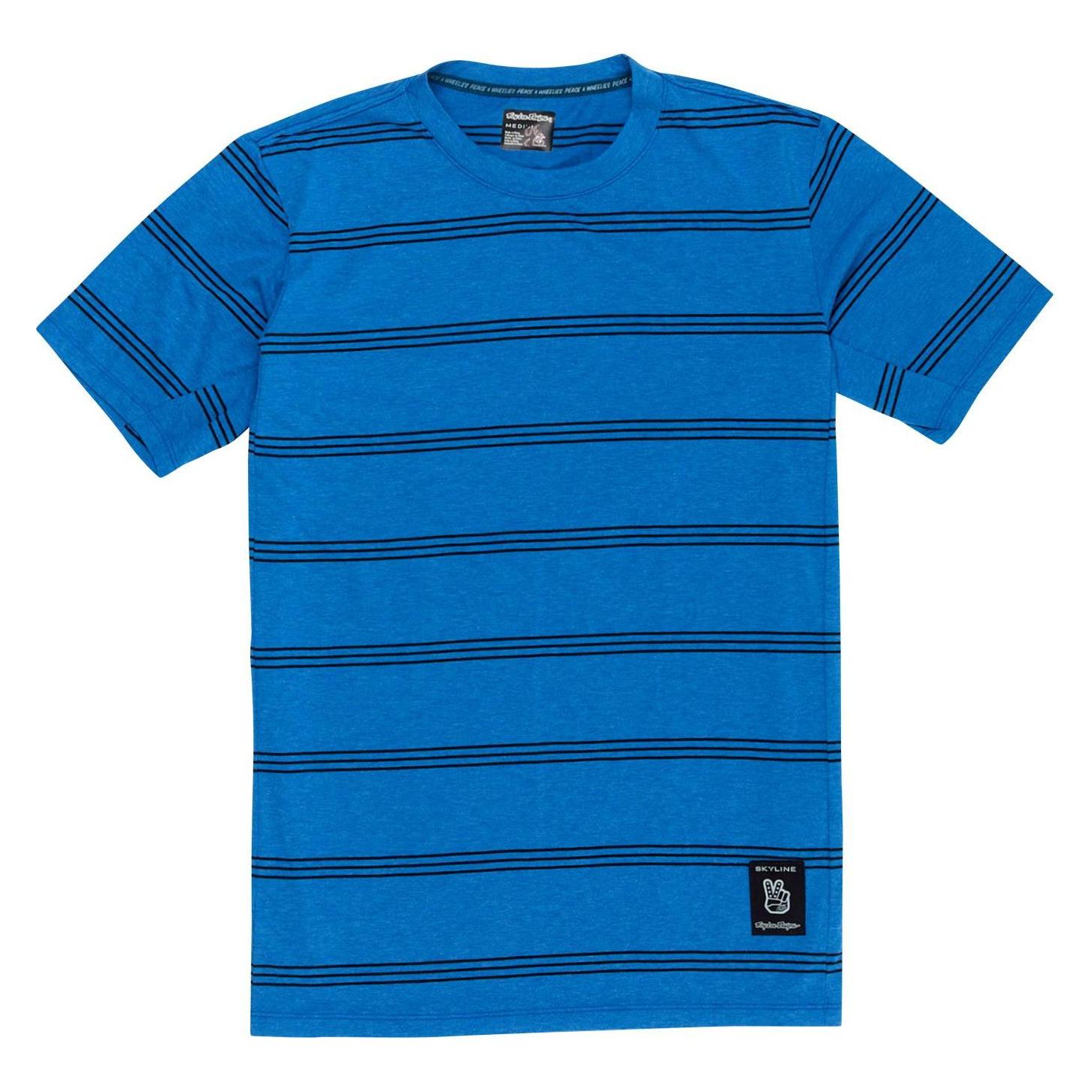 Troy Lee Designs Skyline SS Ride Tee, Washed Out, cobalt, M (M) (54421914)