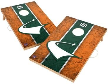 Skip's Garage Vintage Texas Dallas Comets Regulation 2x4 Cornhole Set