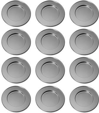 Mepra Original Vintage Charger Plate - 12 Pieces - Stainless Steel
