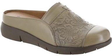 Softwalk San Marcos Tooling - Womens 6.5 Grey Slip On Medium