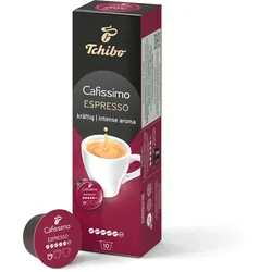 Cafissimo Espresso kräftig - 10 Kapseln - Intensität: 5/6