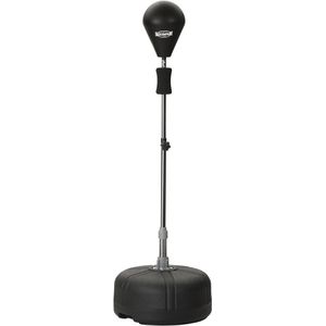 Bad-Company Boxsack Punchingball Standbox-Trainer gefüllt 4 kg, für Kinder & Erwachsene, 122 - 155 cm, auf Standfuß stehend