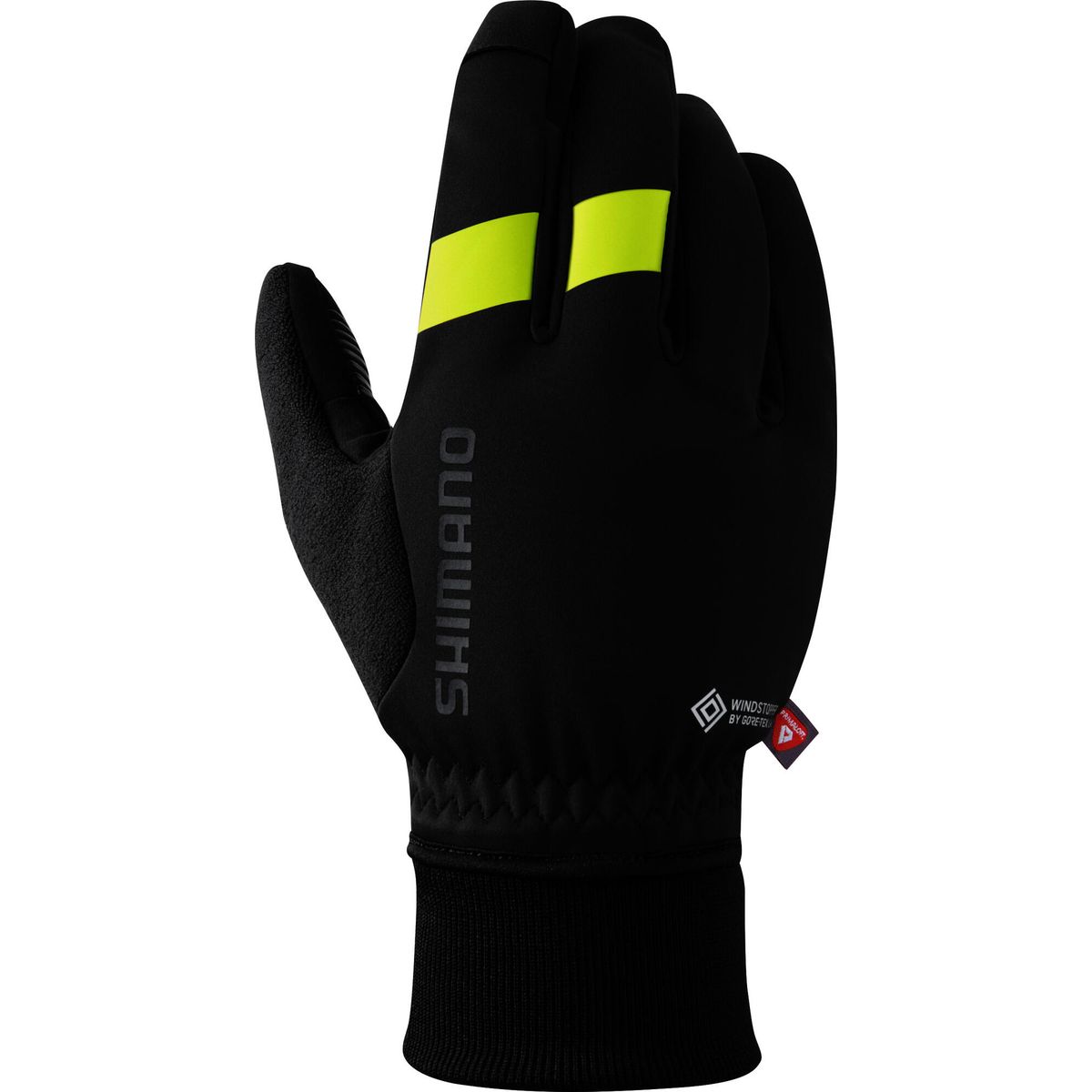 Shimano Windstopper Primaloft Gloves black/yellow (L25) XL ECWGLBWXS25ML2507