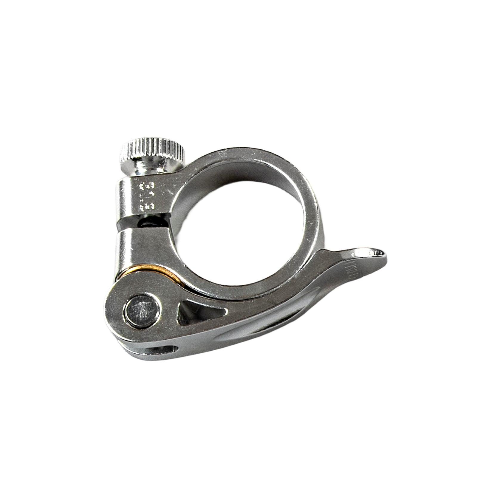 Tretwerk Aurora Sophia Sattelklemme Fahrrad E Bike Sattelschelle mit Schnellspanner Aluminium 31,8 mm