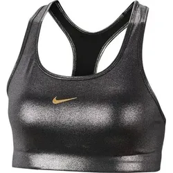 NIKE Damen Sport-BH "Swoosh Icon Clash", Größe XS in Grau Grau