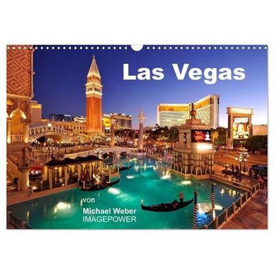 Las Vegas (Wandkalender 2027 DIN A3 quer), CALVENDO Monatskalender