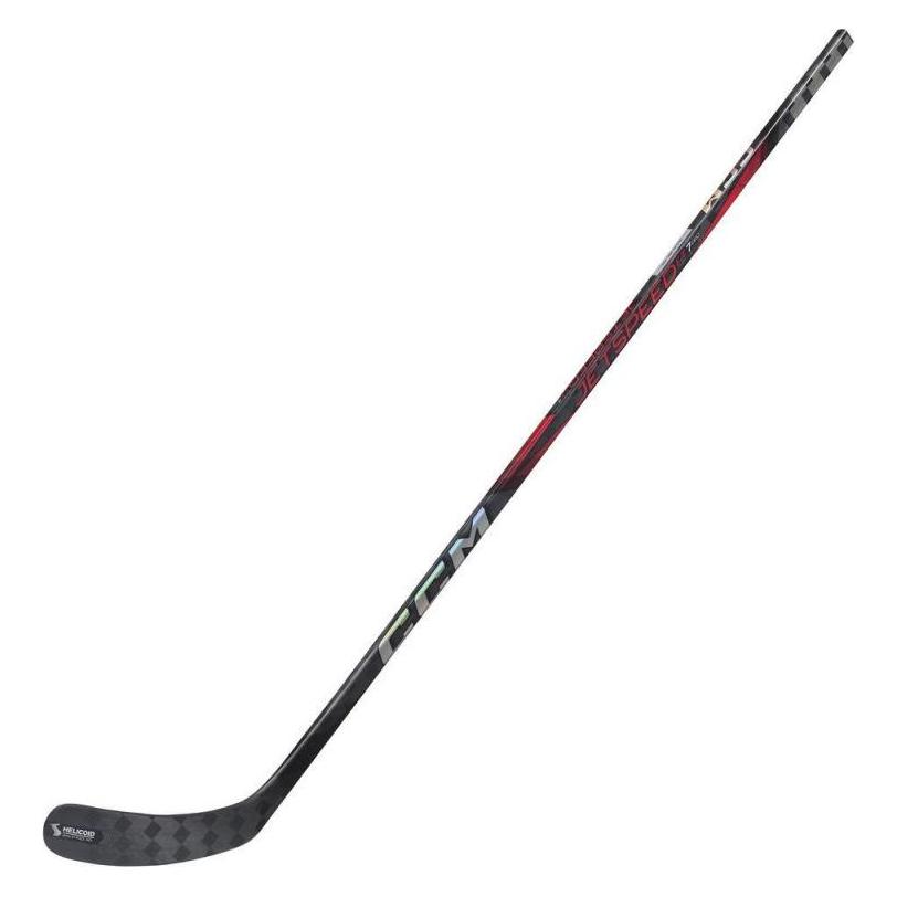 CCM JetSpeed FT7 Pro JR Hockey Composite Schläger (JR 50 Flex, Rechts, 28) (Rechts) (49643059)