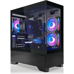 Systemtreff Gaming PC G255649 (1000 GB, 32 GB, AMD Ryzen 5 9500F), PC, Schwarz