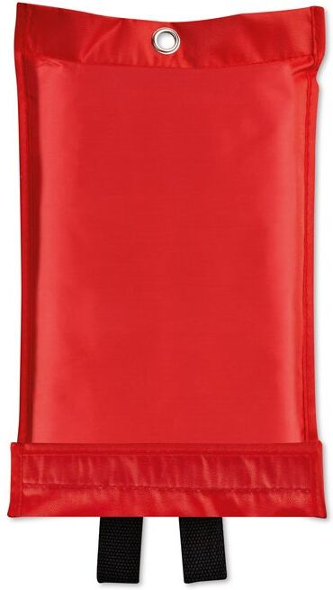 Couverture anti-feu personnalisé BLAKE rouge