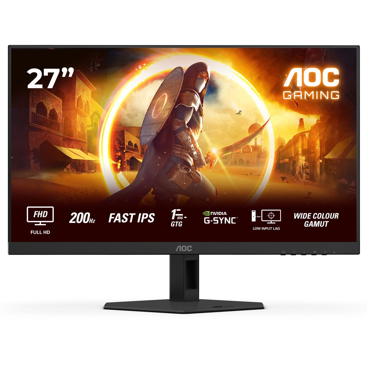 27" (68,58cm) AOC 27G4HRE schwarz 1920x1080 1xDisplayPort 1.4 / 2xHDMI 2.0