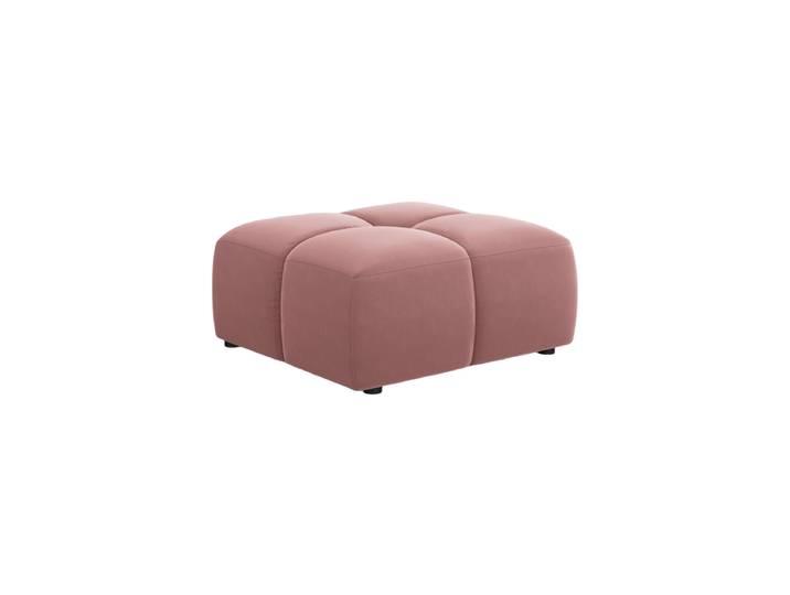 Design Sitzpouf Adams Samt Rosa 64 x 64 cm chosen by Bloomingloft