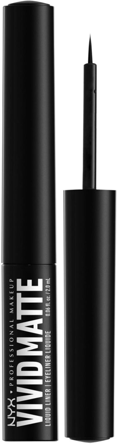 NYX Professional Makeup NYX Vivid Matte Liquid Eyeliner Black 2ml