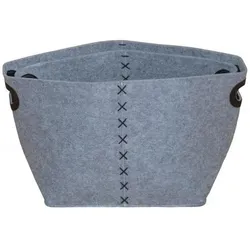 Möbel Direkt Online, Aufbewahrungskorb, Filztasche (41 cm, 2x)