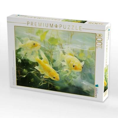 CALVENDO Puzzle Ein Motiv aus dem Kalender 'Neulich am Wasser' | 1000 Teile Lege-Größe 64x48cm Foto-Puzzle für glückliche Stunden