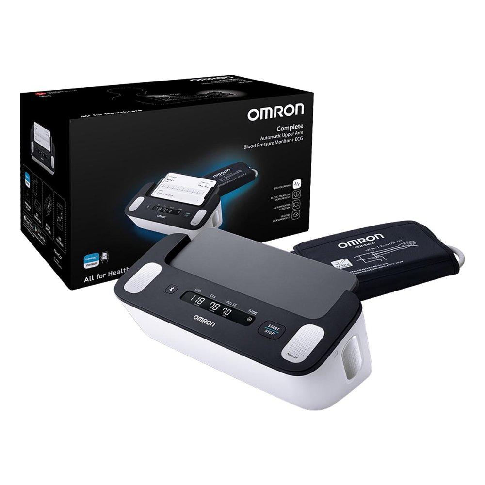 HERMES Arzneimittel GmbH Omron Complete Oberarm Blutdruckmessgerät+EKG 16798572