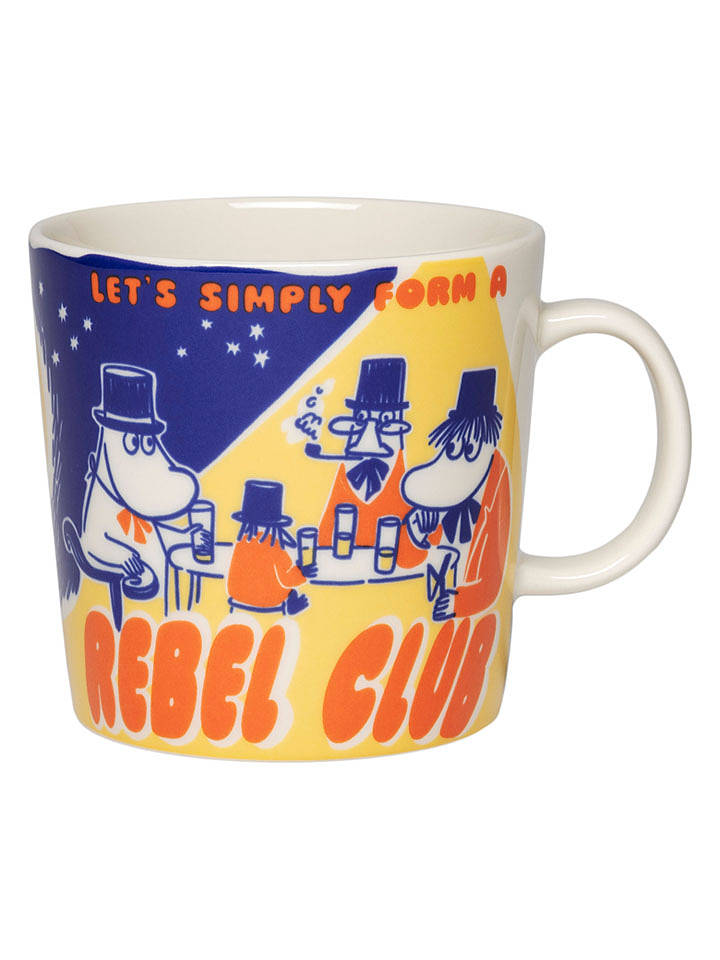 Moomin Jumbotasse ''Rebel Club'' in Gelb/ Blau - 400 ml - onesize