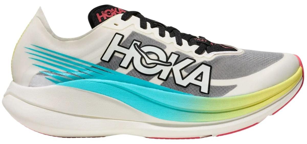 Laufschuhe Hoka Rocket X 2 SS 2025-Weiß/Blau-42