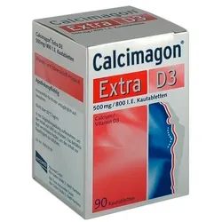 CALCIMAGON Extra D3 Kautabletten 90 St