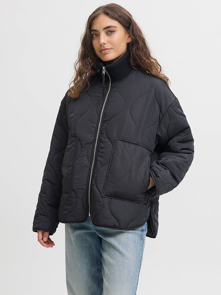 JJXX Steppjacke "Serena" in Schwarz - L