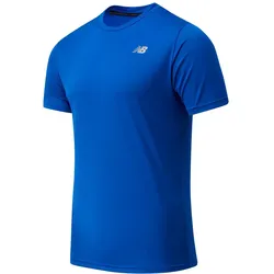New Balance, Herren, Sportshirt, Core Run Short Sleeve (XL), Blau