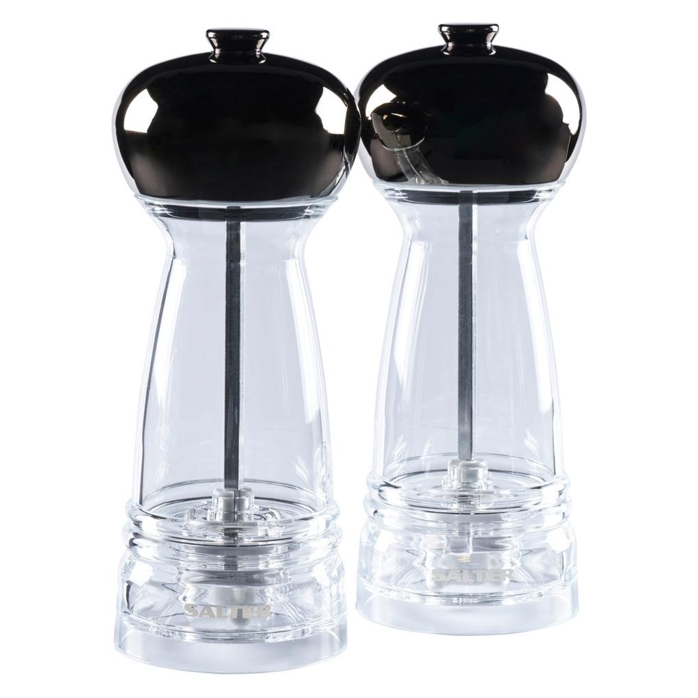Salter BW12949GEU7 Harper Mill Set Clear/Grey (Salz) (BW12949GEU7)