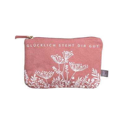 Räder Kosmetiktasche 'Glücklich steht dir gut'
