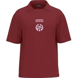 JAKO Unisex Mainz 05 Polo Freizeit, Größe XL in Rot Rot
