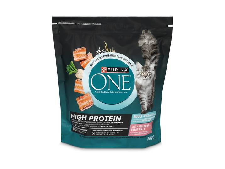 ONE High Katzenfutter Protein Adult Sterilisiert Lachs
