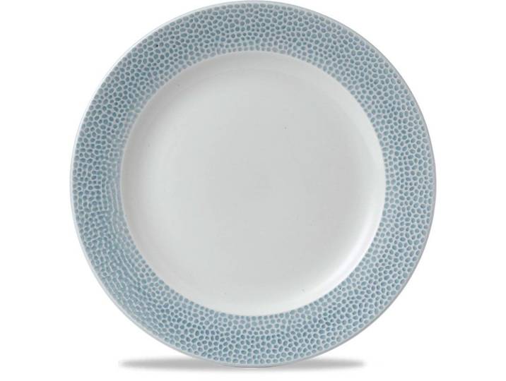 Churchill Isla Ocean Blue Teller halbtief Fahne schmal 26.1cm - Farbe: meeresblau - Material: Porzellan - 231