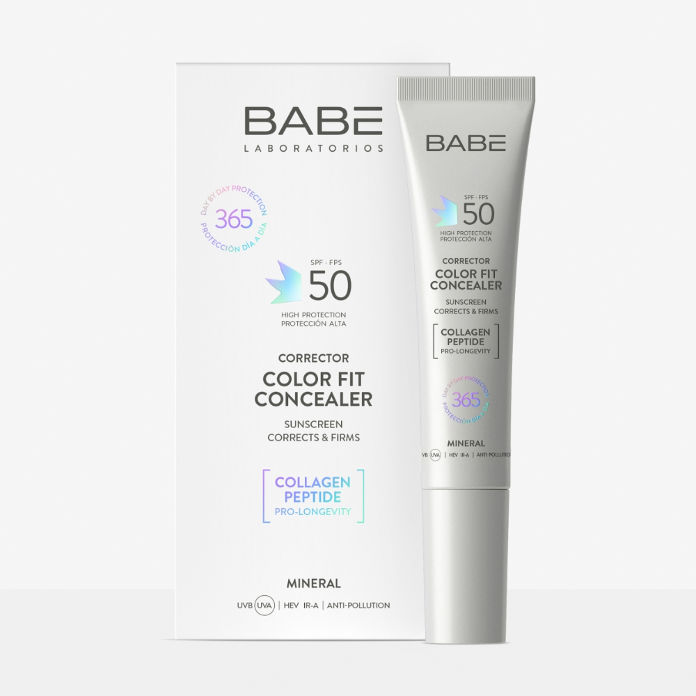 Babé Solar Makeup Fluid Color Fit Concealer SPF50 12mL SPF50
