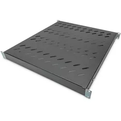 Digitus Fachboden 19"-Schränke festeinbau für 800mm Tiefe verstellbar bis 50kg 1HE RAL9005 schwarz (DN-97647)