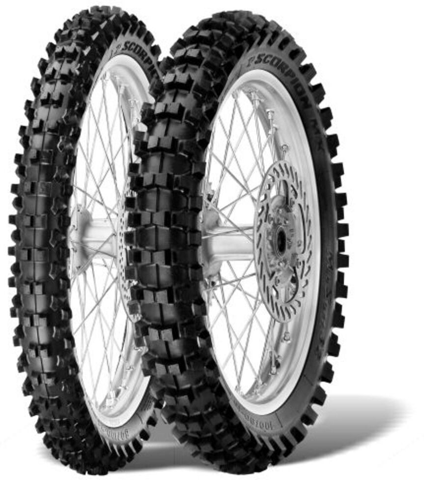 PIRELLI SCORPION MX32 MID SOFT 90/100-21 TT, Pneus moto avant