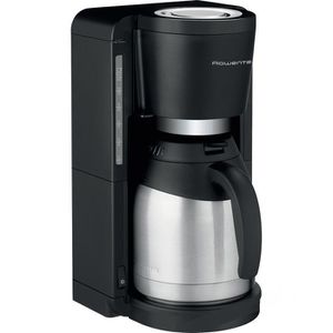 Rowenta Kaffeemaschine Milano Thermo CT3818, mit Thermoskanne, 1,25 Liter, 850 Watt, schwarz, bis zu 10 Tassen