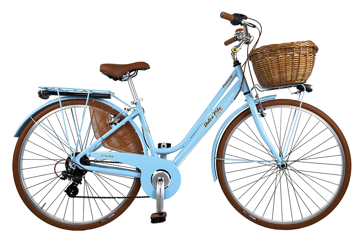 Venezia Canellini Fahrrad Dolce Vita Dame 28' - Hellblau